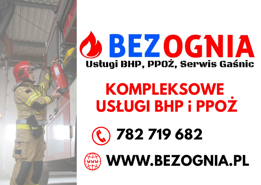 Zdjęcie na okładce dla Bezognia – Serwis Przeciwpożarowy Straż
